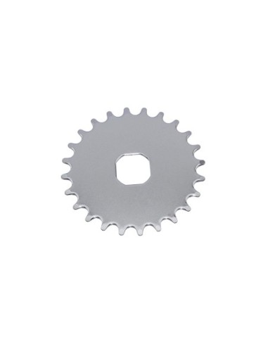 Steel Chainring 777-O 1/2 X 1/8 24t Chrome.